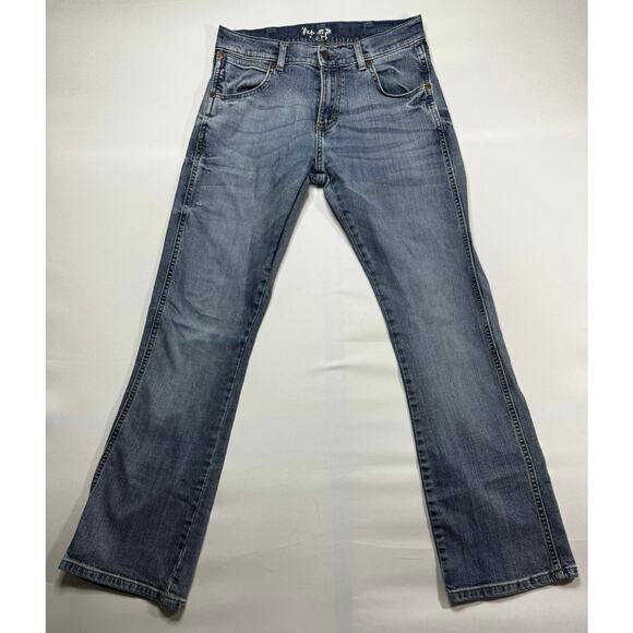Wrangler Retro Men's Slim Bootcut Blue Denim Jeans - Size 30x31 (Tag Missing) - Picture 1 of 4